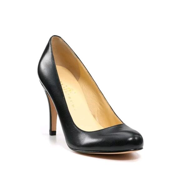 Ivanka Trump Women's Amoro Black Leather Classic Pumps Size 7M with Original Box - Picture 1 of 16